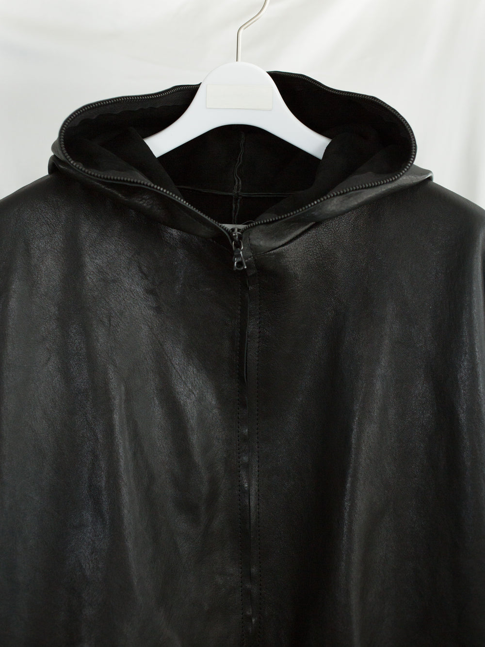 Gabriela Coll AW25 Leather Hoodie