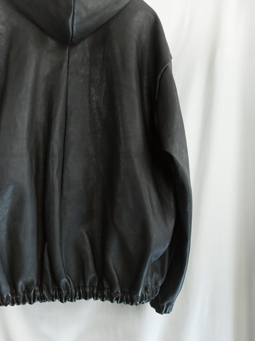 Gabriela Coll AW25 Leather Hoodie