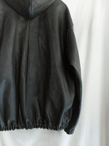 Gabriela Coll AW25 Leather Hoodie