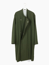 Kozaburo AW24 Shawl Collar Coat