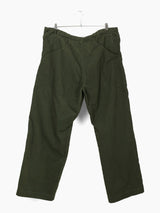 Kozaburo AW24 Grid Corduroy Imu Wide Pants