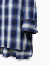 Kozaburo AW24 LSS Oversized Flannel Shirt