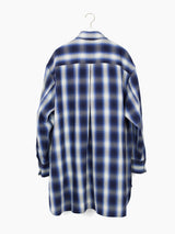 Kozaburo AW24 LSS Oversized Flannel Shirt