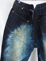 Les Six SS26 Blown Off Battle Jeans