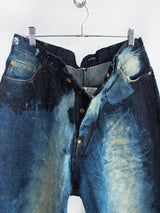 Les Six SS26 Blown Off Battle Jeans