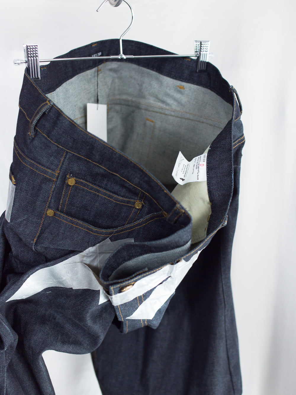 Les Six SS26 Kaos Tape Jeans