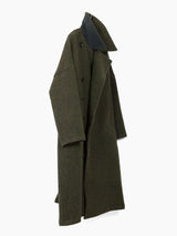 Sulvam AW24 Maxi DB Overcoat