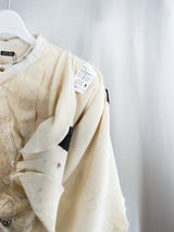 Les Six SS26 Destroyed Bosom Shirt