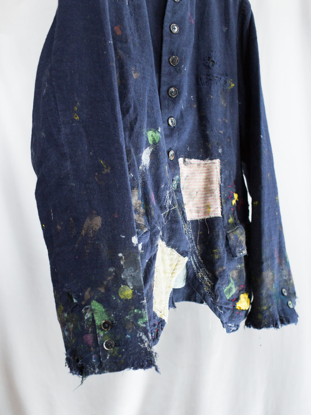 Les Six SS26 Destroyed Rebel's Jacket