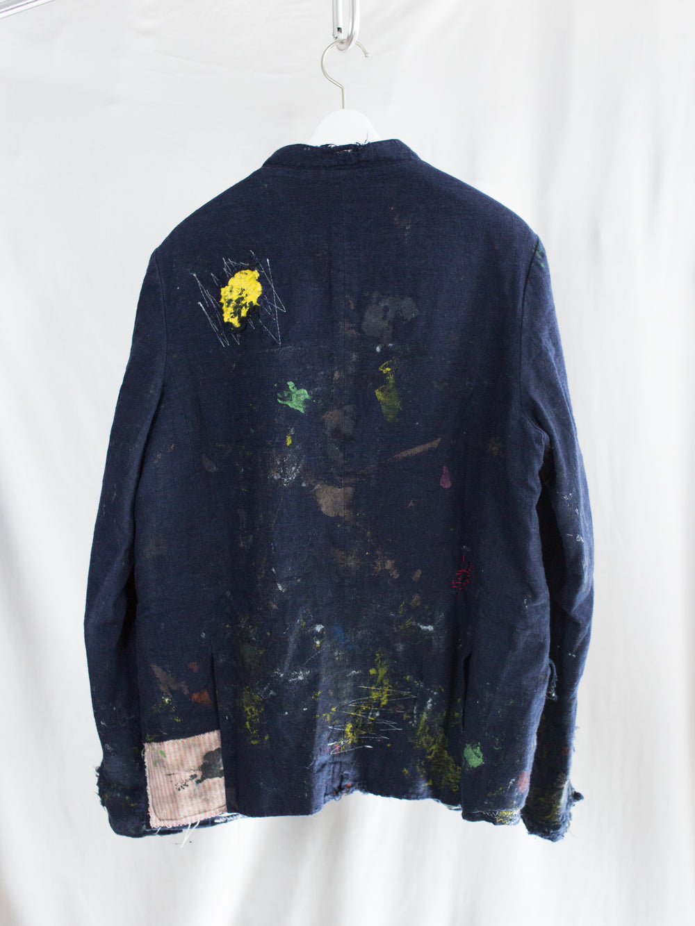 Les Six SS26 Destroyed Rebel's Jacket