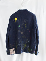 Les Six SS26 Destroyed Rebel's Jacket