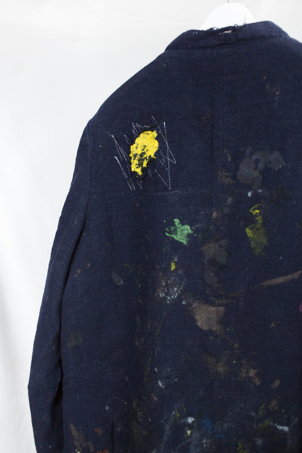 Les Six SS26 Destroyed Rebel's Jacket