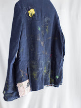 Les Six SS26 Destroyed Rebel's Jacket