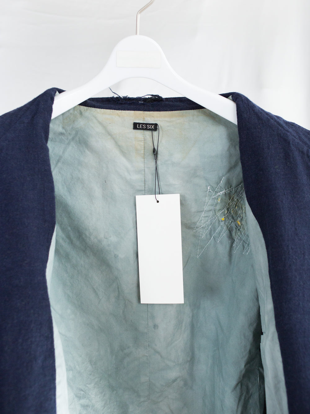 Les Six SS26 Destroyed Rebel's Jacket