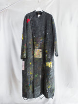 Les Six SS26 Destroyed Mason's Coat