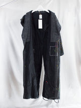 Les Six SS26 Destroyed Mason's Coat