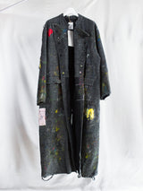 Les Six SS26 Destroyed Mason's Coat