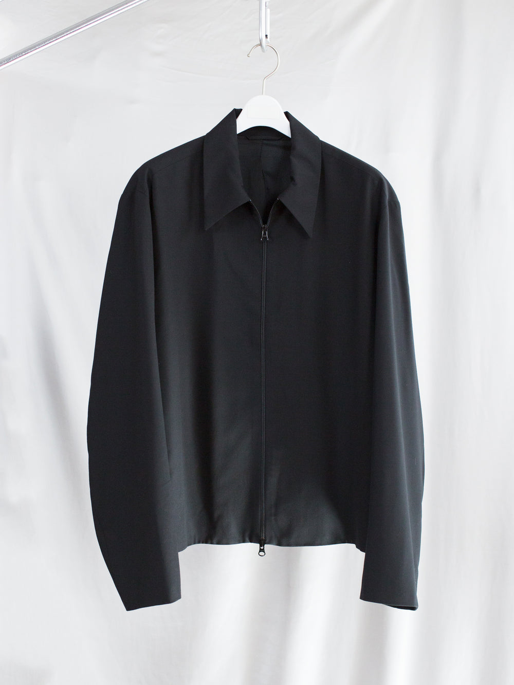 Gabriela Coll SS26 No. 285 Wool/Silk LP Zip Jacket