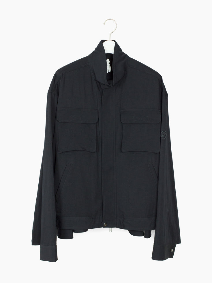 Soshiotsuki AW24 Inverness Cape-Back Work Jacket