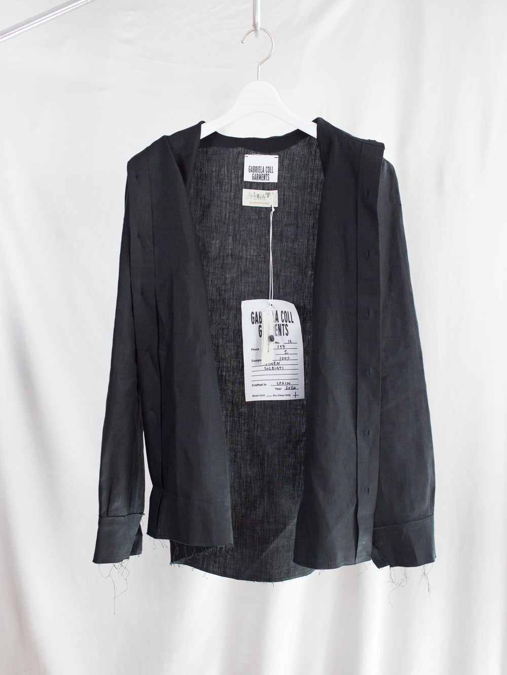 Gabriela Coll SS26 No. 197 Linen Shirt
