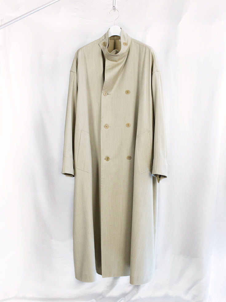 Gabriela Coll SS26 No. 65 Rainsystem LP Wool Oversize Coat