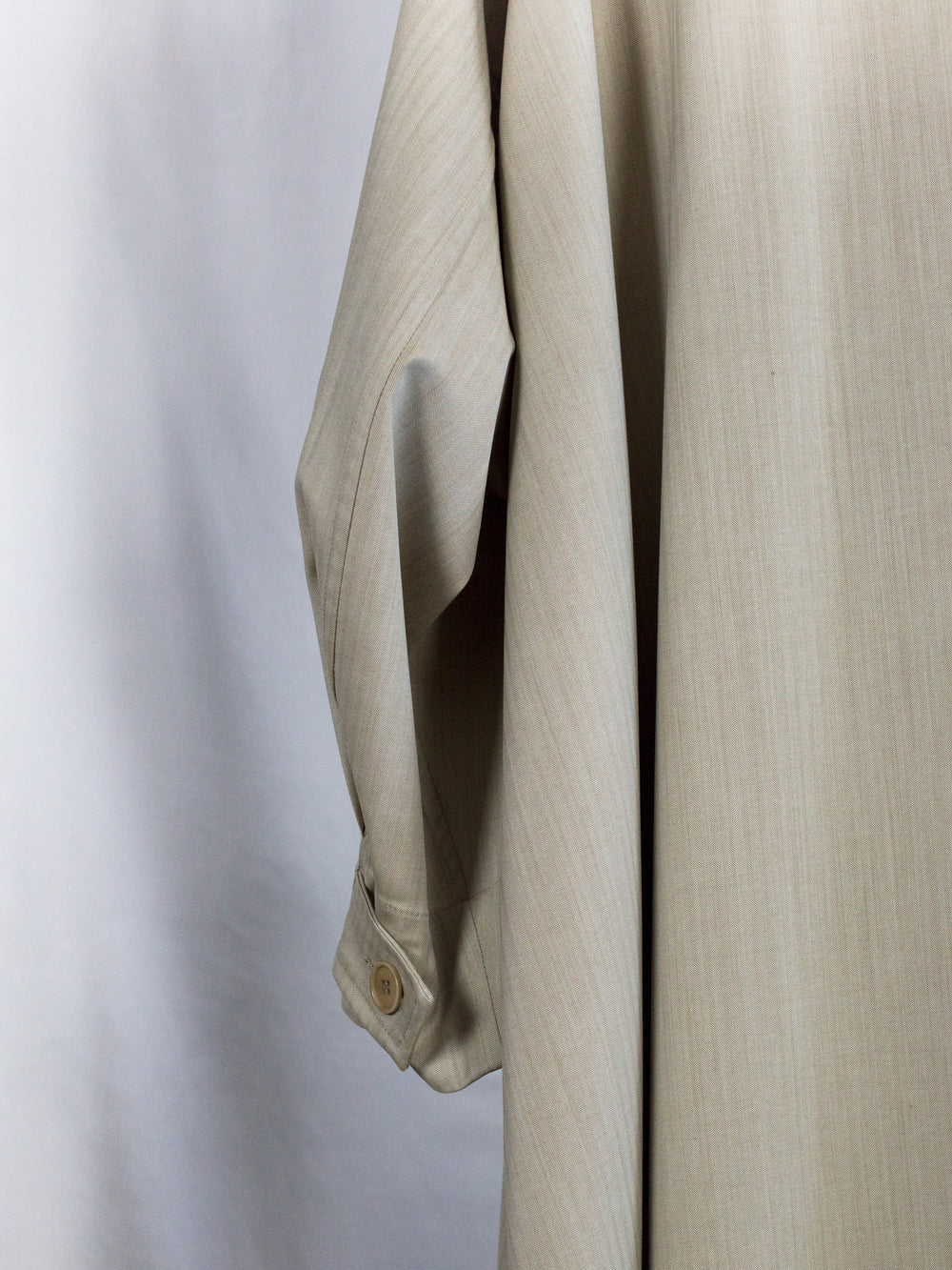 Gabriela Coll SS26 No. 65 Rainsystem LP Wool Oversize Coat