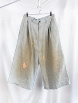 Les Six SS26 Destroyed Rebel's Shorts