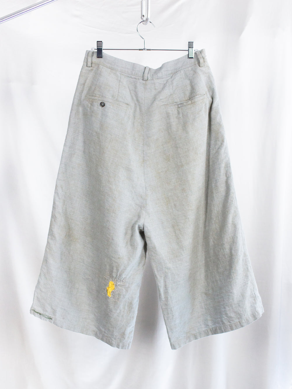 Les Six SS26 Destroyed Rebel's Shorts