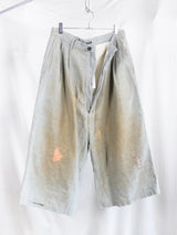 Les Six SS26 Destroyed Rebel's Shorts