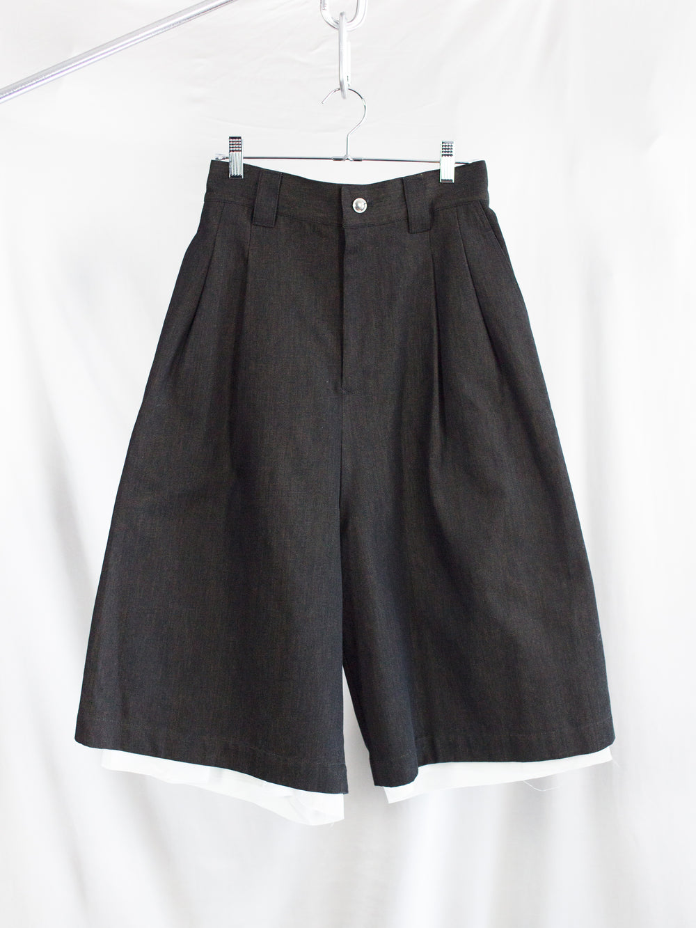 Sulvam SS26 Denim Easy Short