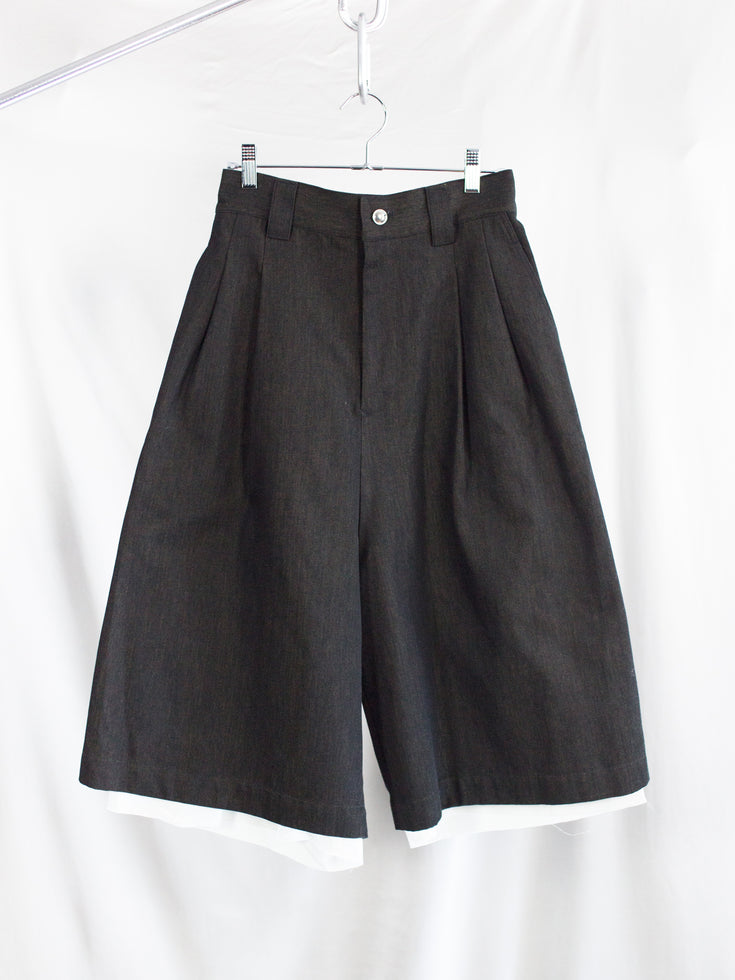 Sulvam SS26 Denim Easy Short