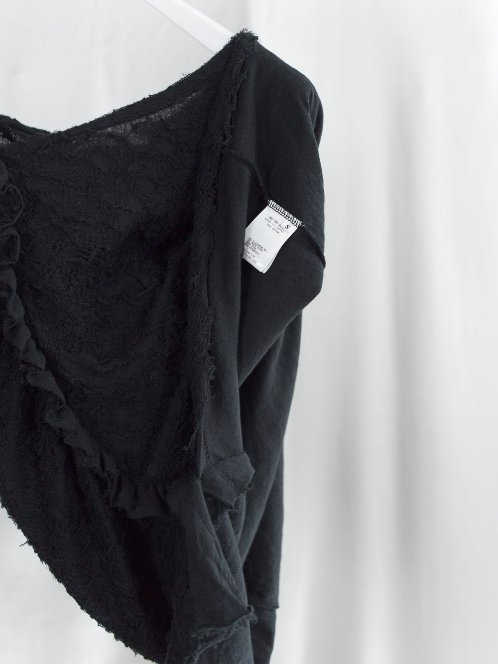 Sulvam SS26 Broken Frill Tank Top