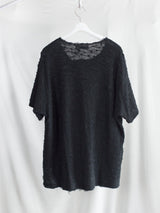 Sulvam SS26 Broken Asymmetrical T-Shirt