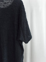 Sulvam SS26 Broken Asymmetrical T-Shirt