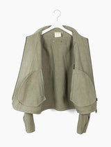 Jian Ye AW24 Basic Unit Veiled Jacket