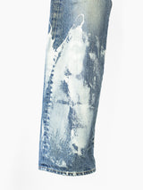 Shinichiro Arakawa 00s Distressed Painted Biker Jeans