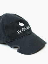 Balenciaga AW22 'Be Different' Notch Cap