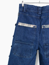 ByDrewCwiek AW24 Convertible Flannel Denim Short