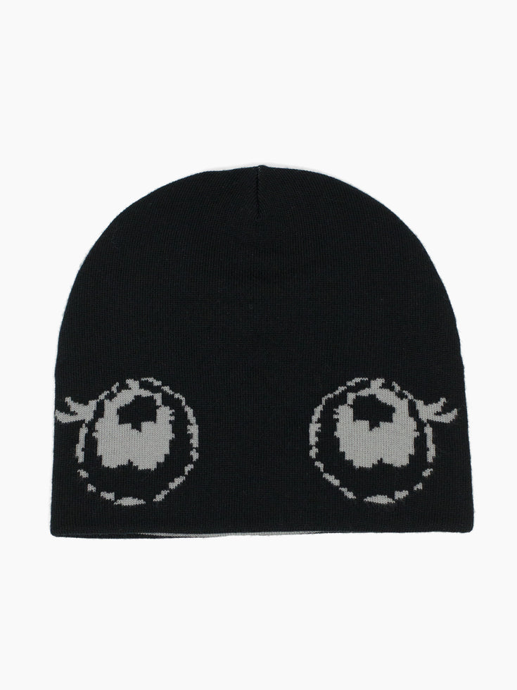 VeniceM AW24 Reversible Eyes Beanie