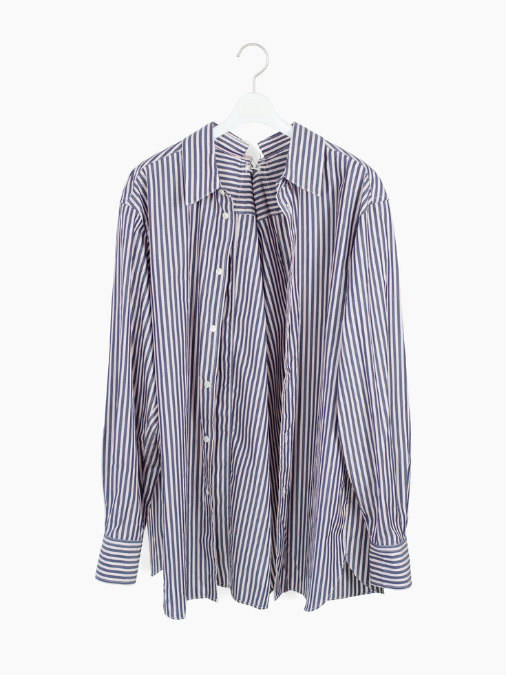 Les Six AW24 Arrested Stripe Shirt