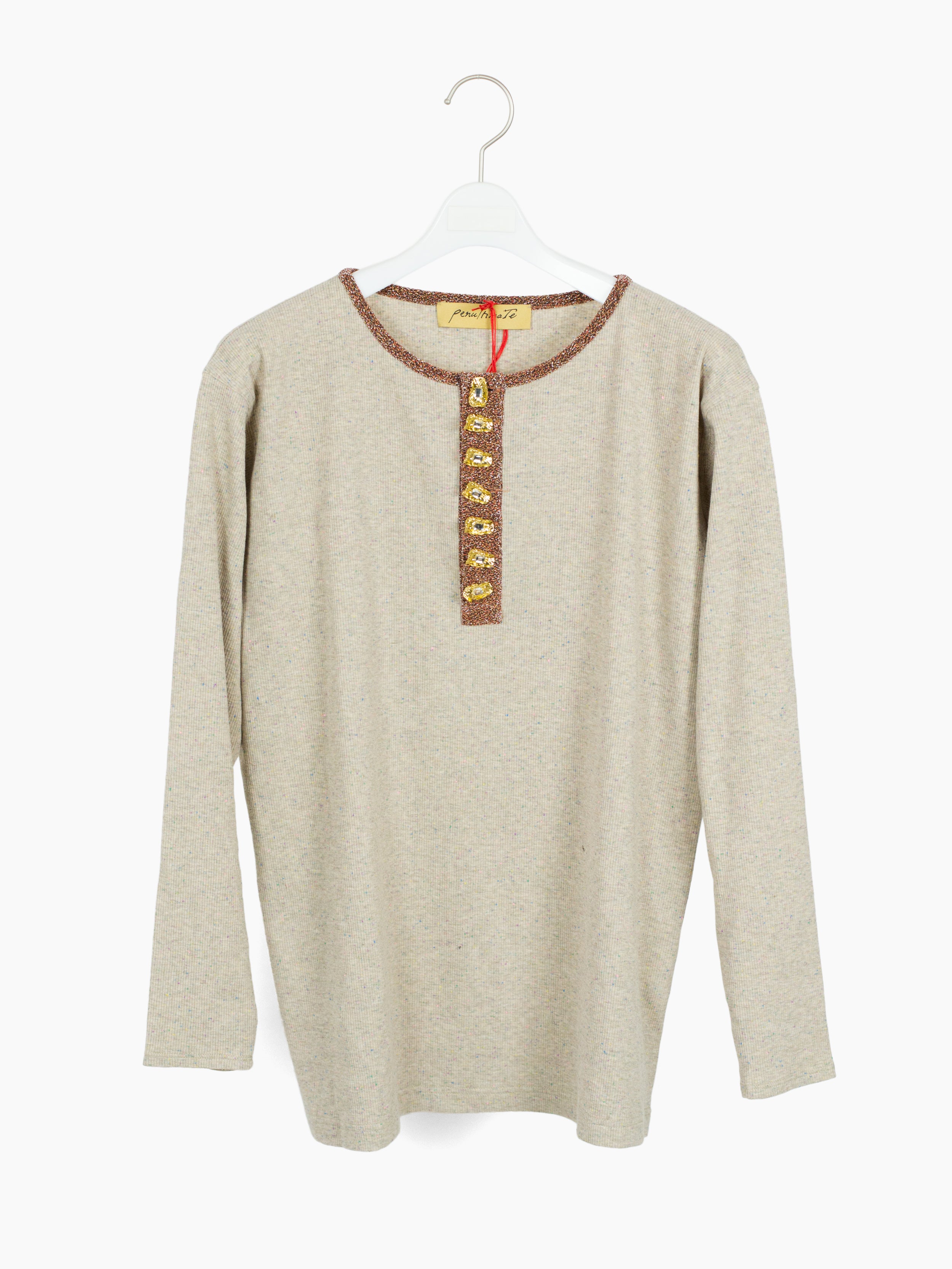 トップス 00s PPFM garment dye thermal henley neck Lucky Brand Men's Garment Dye Thermal Henley, Terracotta at