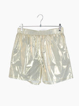 Penultimate SS25 Gold Foil Shorts