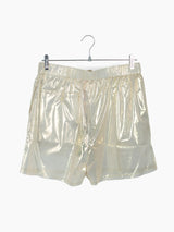 Penultimate SS25 Gold Foil Shorts