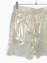 Penultimate SS25 Gold Foil Shorts