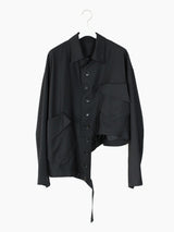 Sulvam SS25 Twisted Military Jacket