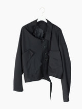 Sulvam SS25 Twisted Military Jacket