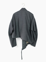 Sulvam SS25 Twisted Military Jacket