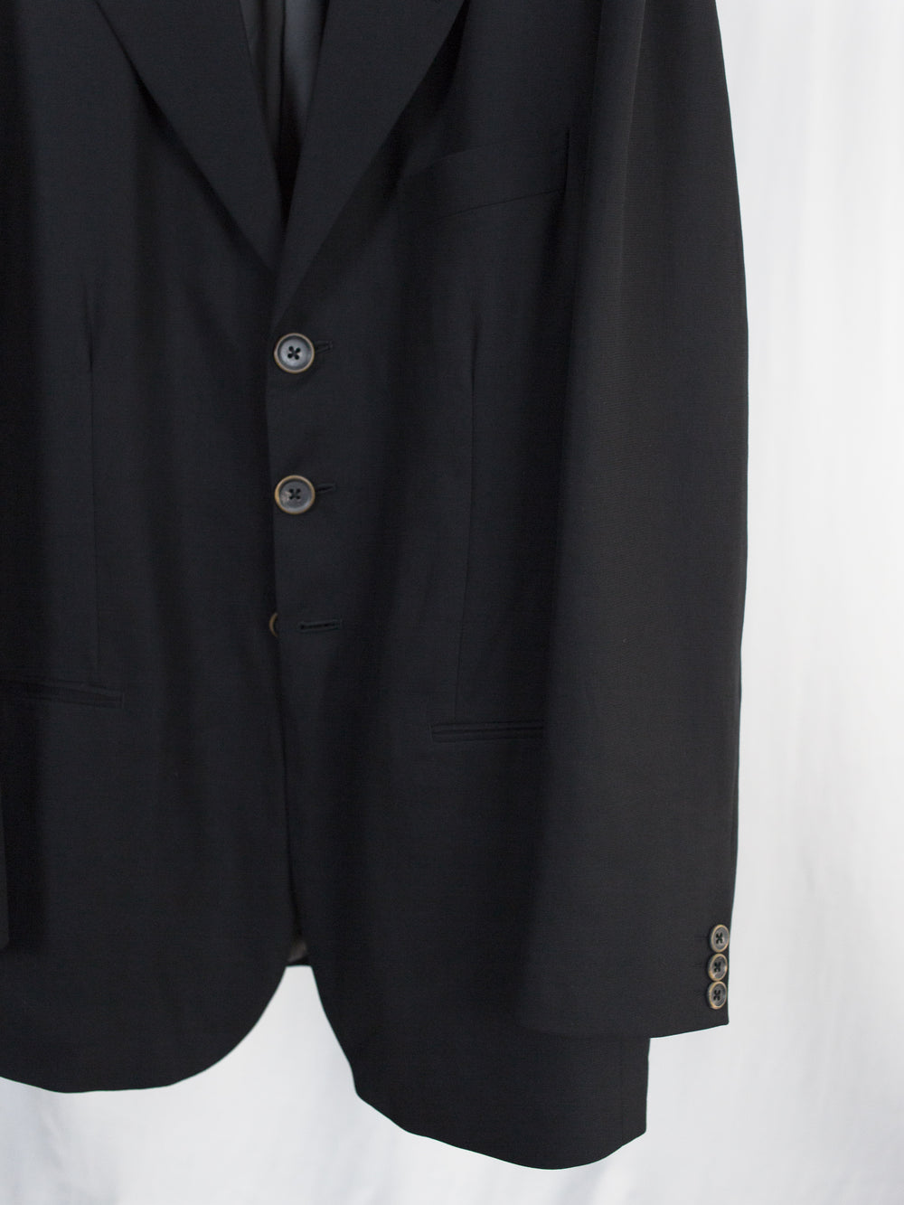Soshiotsuki SS26 3B Draped Facing Jacket