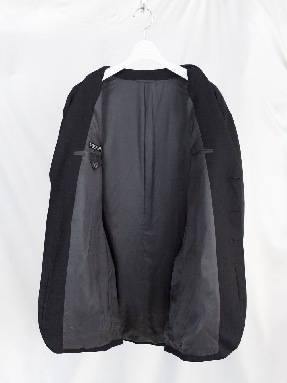Soshiotsuki SS26 3B Draped Facing Jacket