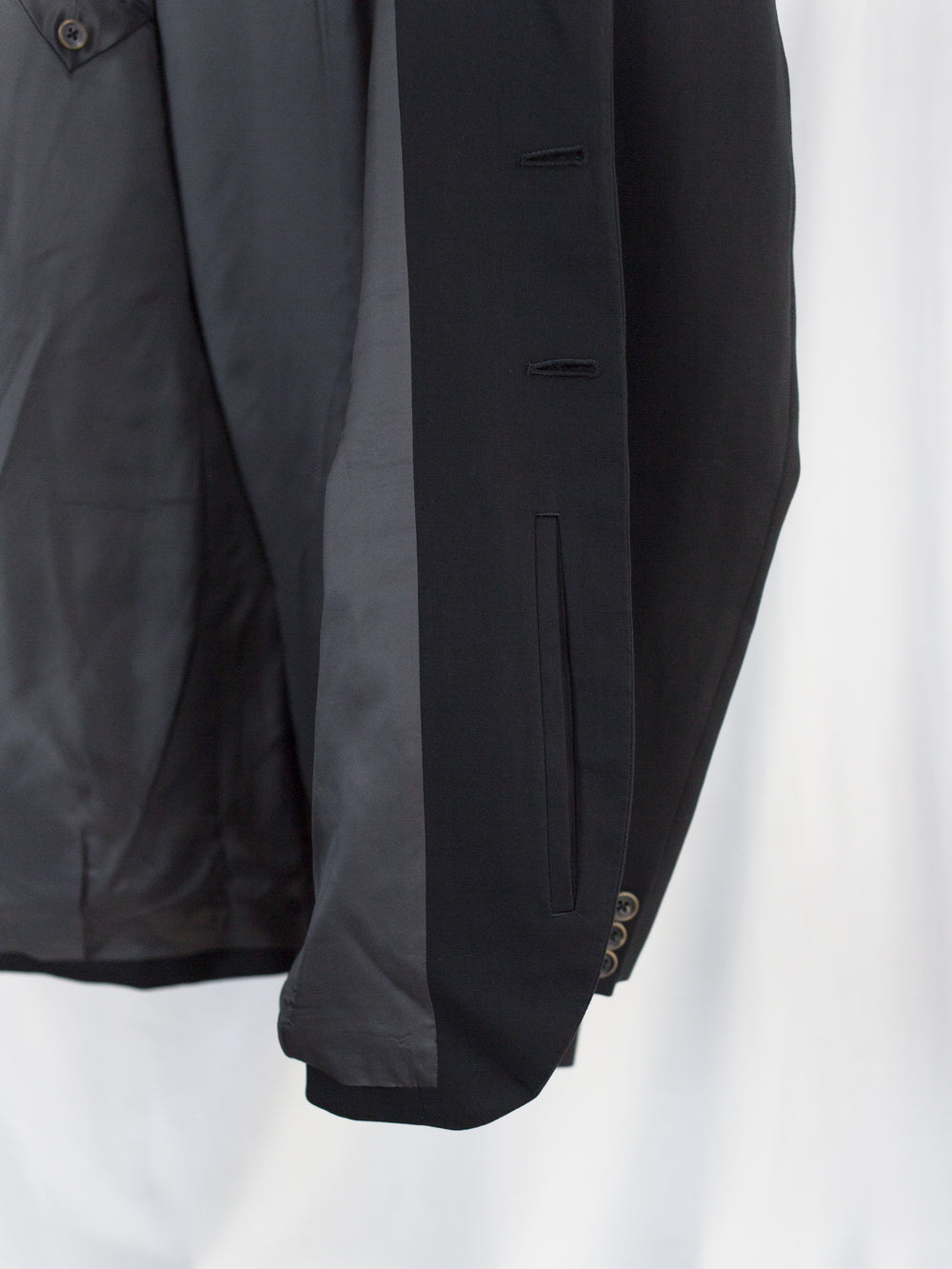 Soshiotsuki SS26 3B Draped Facing Jacket